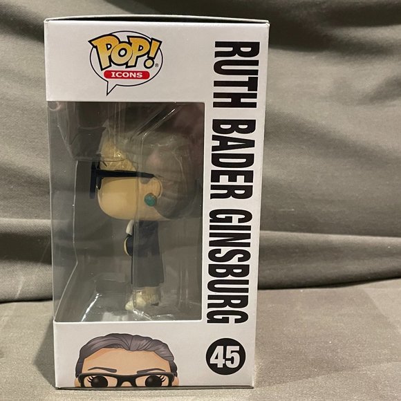 NIB Ruth Bader Ginsburg Pop! Vinyl Figure - Picture 2 of 6